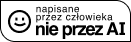certyfikat informujący że produkt został stworzony przez człowieka
